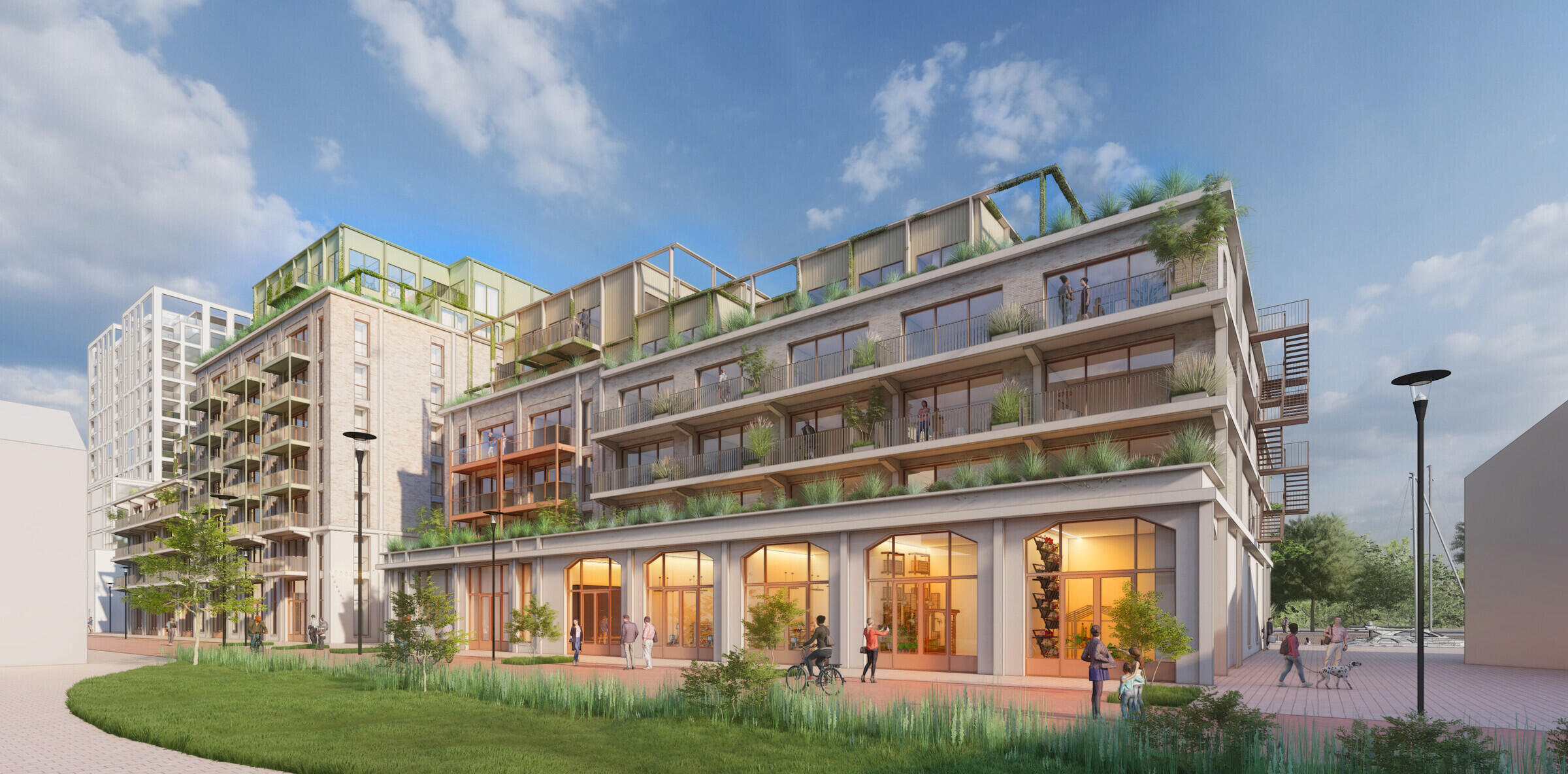 Havenkwartier deelplan De Waterman