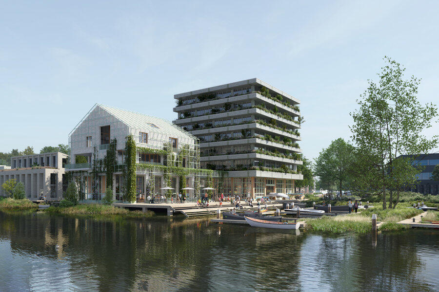 Nieuw Rhijngeest-Zuid deelplan Werf
